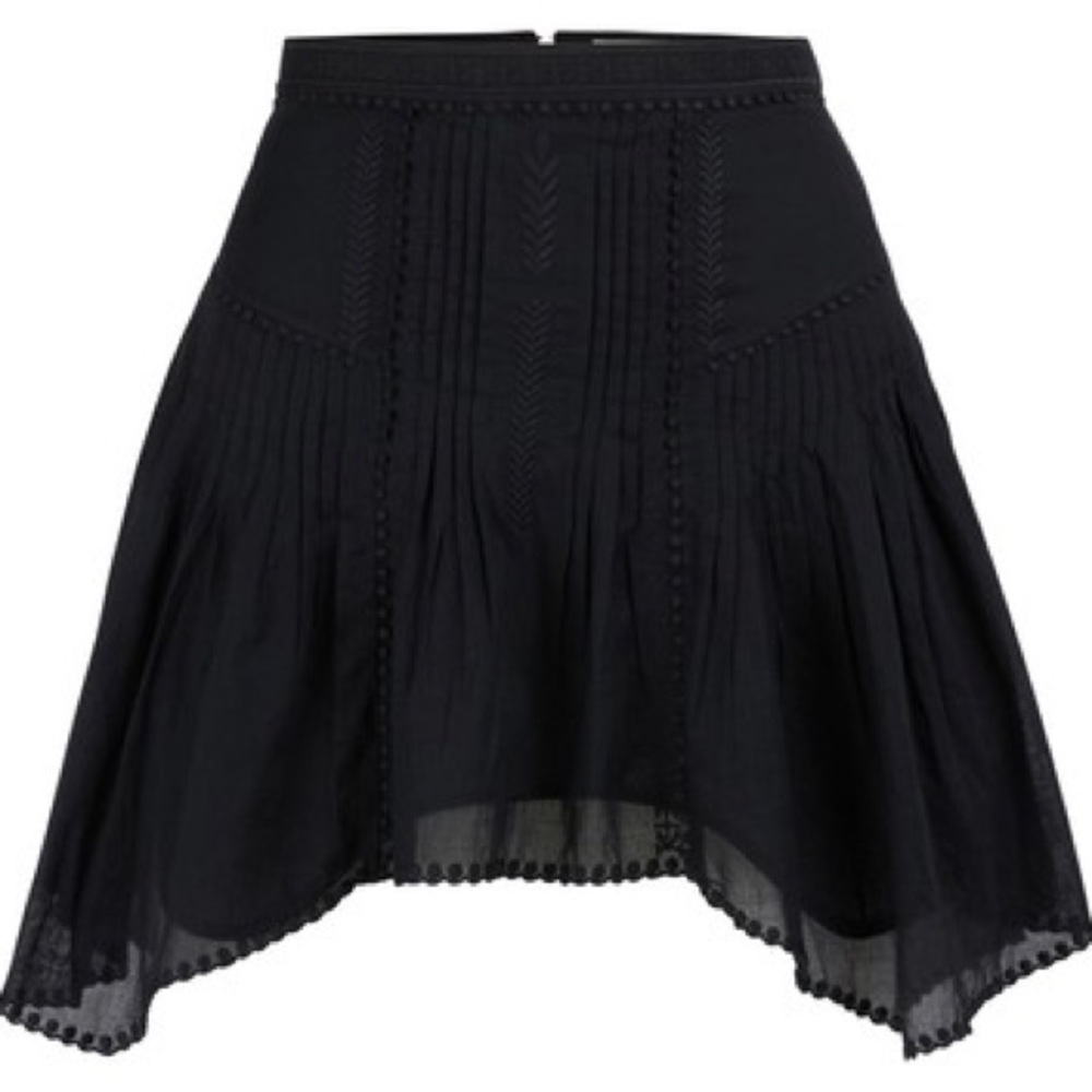 Isabel Marant Etoile - Akala Mini Skirt Black (Size FR 36)
